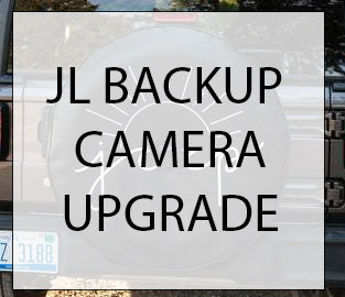 JL Backup Camera Upgrade for Tire Cover