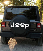 Paw Prints Jeep Tire Cover