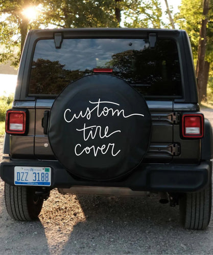 Custom Tire Cover