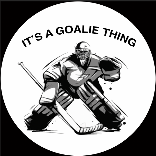 Custom Tire Cover - It's a Goalie Thing