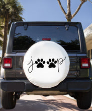Paw Prints Girly Jeep Tire Cover