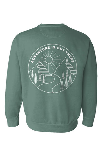 Adventure Is Out There Crewneck