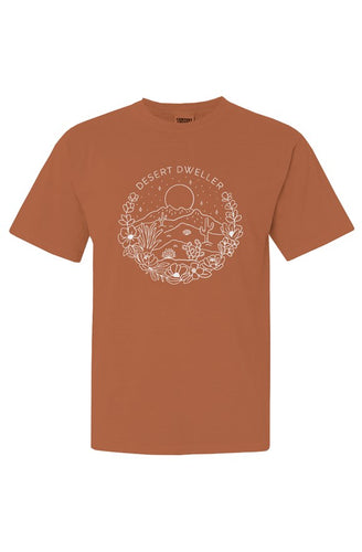 Desert Dweller Short Sleeve T-Shirt Graphic on Front
