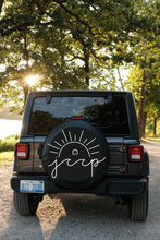Jeep Sun and Wave Tire Cover